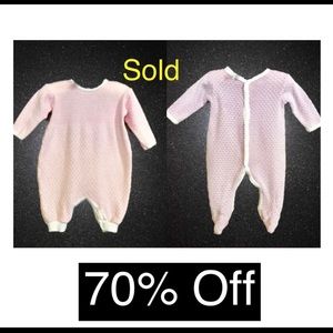 Fall/ spring baby girl one piece 6 M